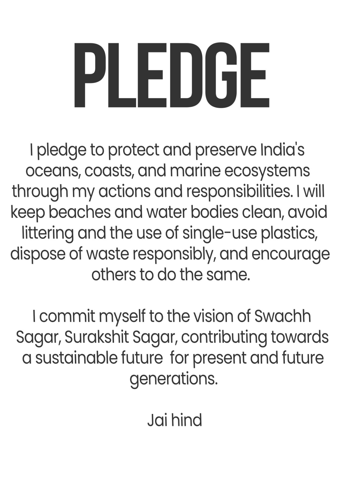 Pledge English
